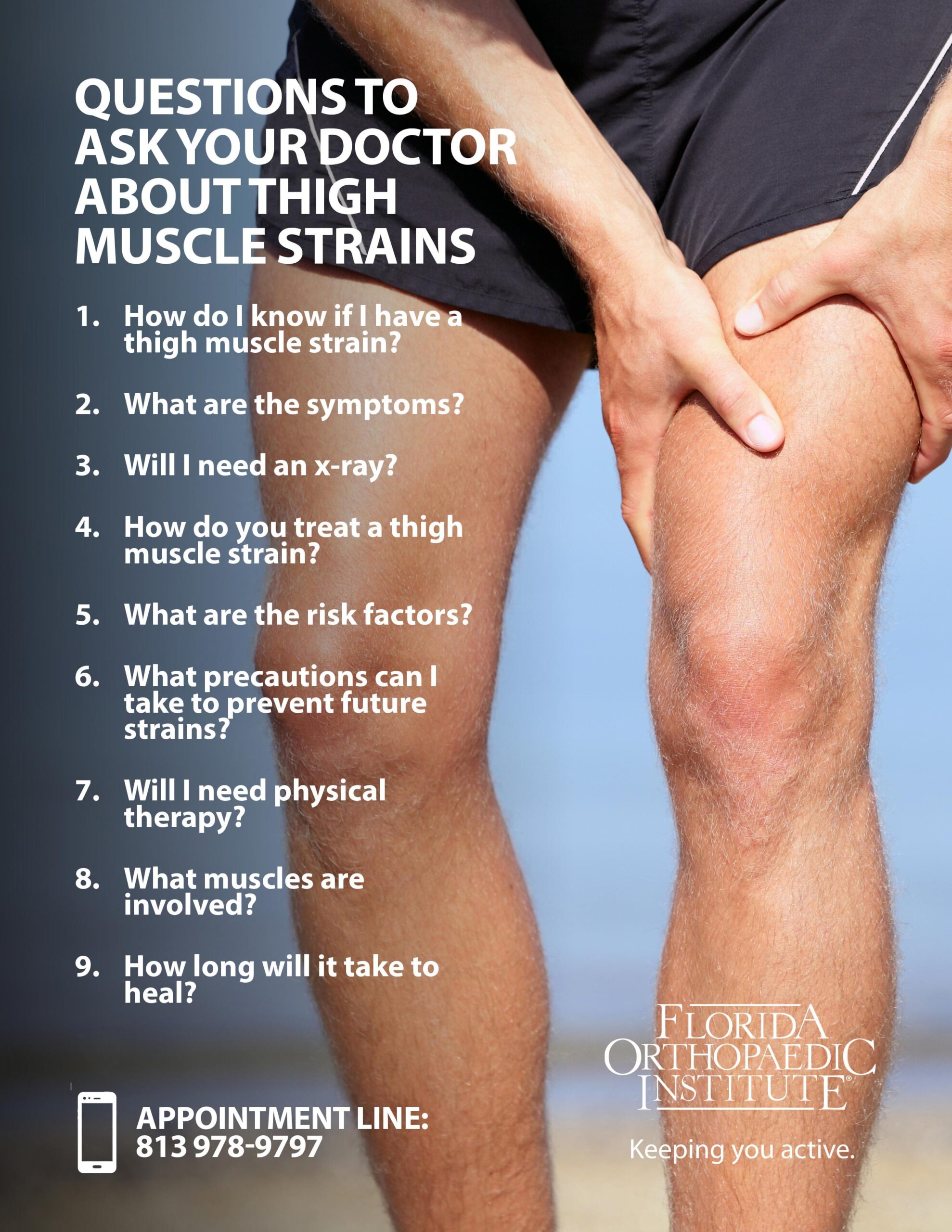 Deep Thigh Bruising  Florida Orthopaedic Institute