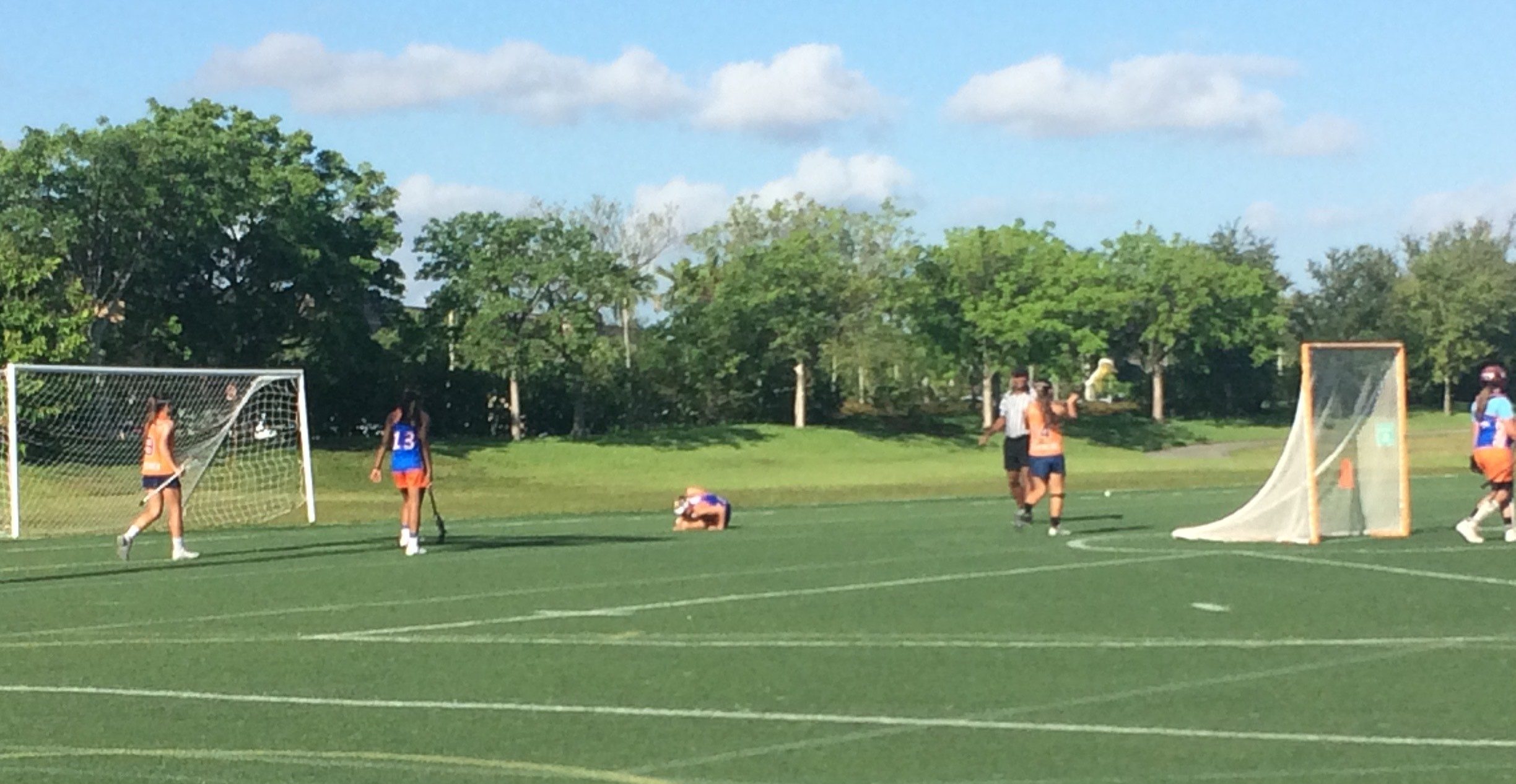 girls soccer game