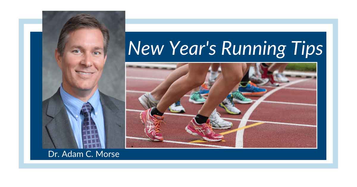 new years running tips with Dr. Morse