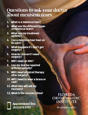 Preview of Questions to Ask Your Doctor About Meniscus Tears