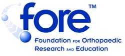 Foundation for Orthopaedic Research and Education (FORE) logo