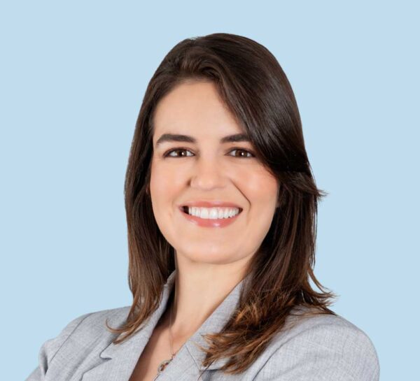 Cristina Franceschini, MD professional headshot wearing light grey suit jacket